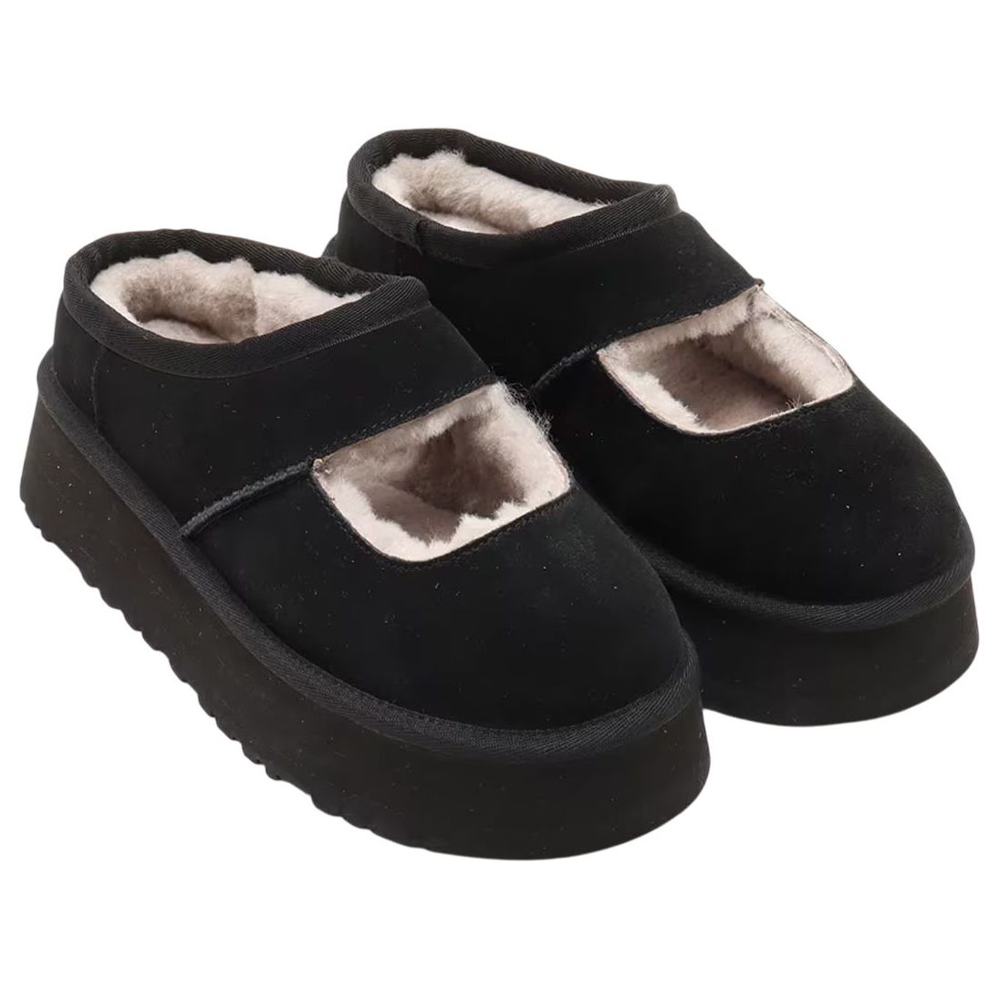 (WMNS) UGG Bea Mary Jane 'Black' 1167612-BLK
