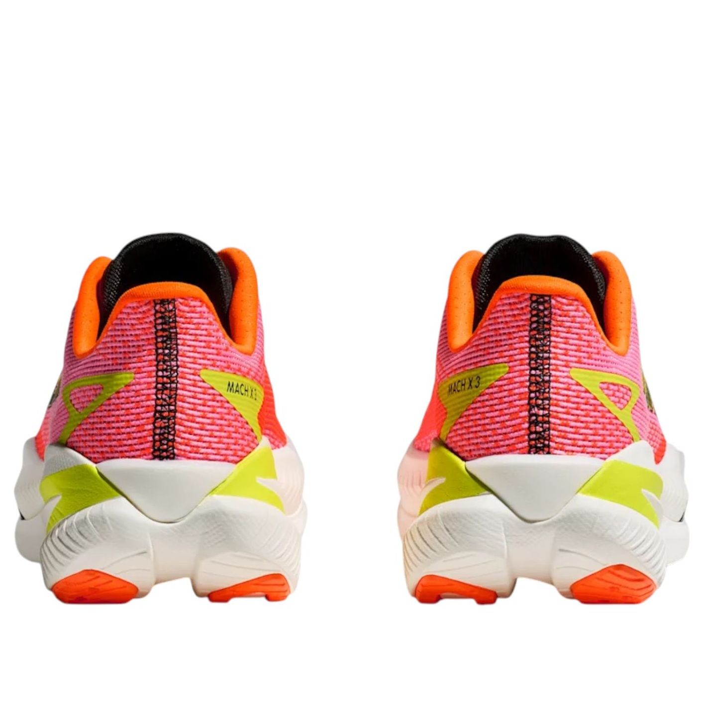 (WMNS) HOKA ONE ONE Mach X 3 'Neon Rose Neon Tangerine' 1168721-NNRS