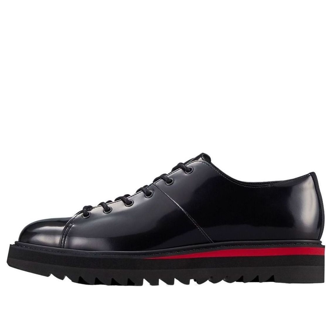 (WMNS) Onitsuka Tiger The Onitsuka Lace-Up Low 'Black Classic Red' 1182A309-001