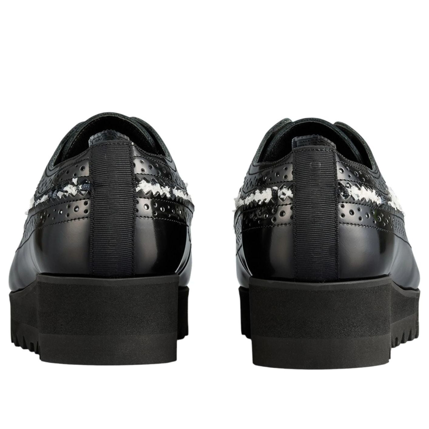 (WMNS) Onitsuka Tiger Brogue 'Black White Tweed' 1182A629-001