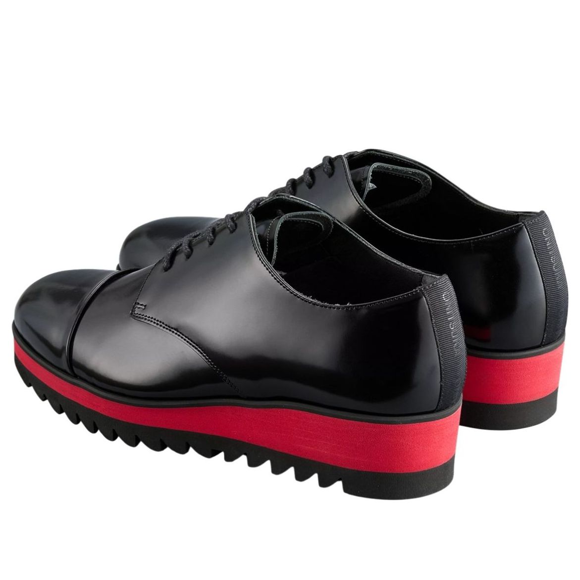 (WMNS) Onitsuka Tiger The Onitsuka Derby 'Black Classic Red' 1182A638-002