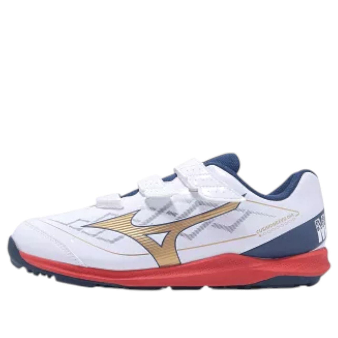 Mizuno CushionRevo DIA Trainer Wide 'White Blue Red' 11GT252542