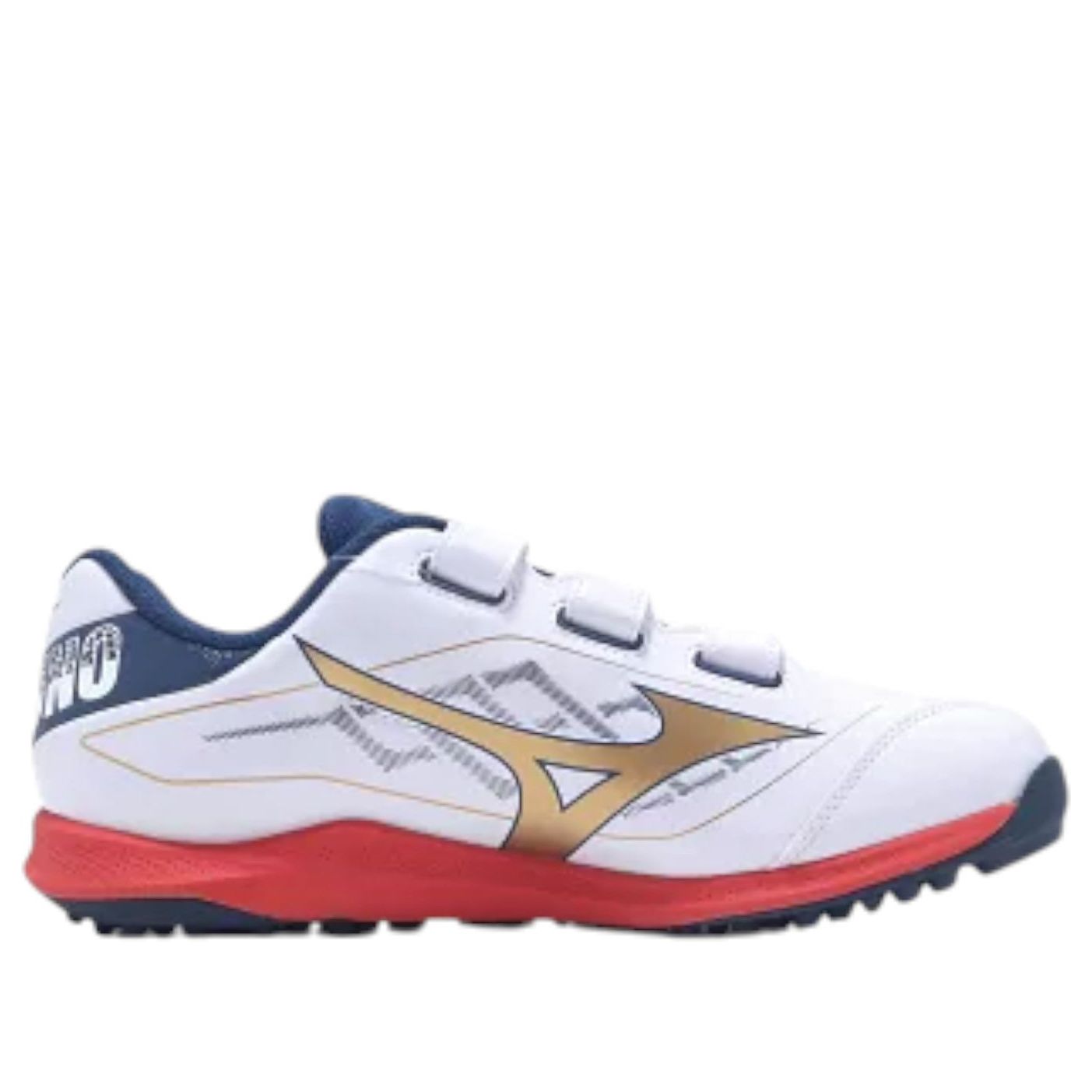 Mizuno CushionRevo DIA Trainer Wide 'White Blue Red' 11GT252542
