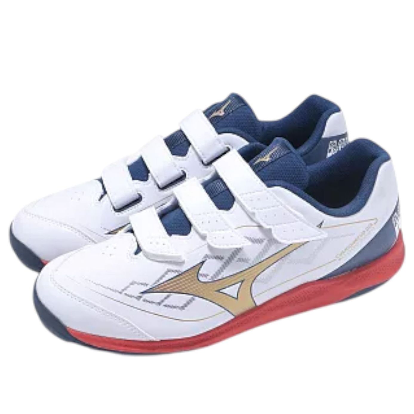 Mizuno CushionRevo DIA Trainer Wide 'White Blue Red' 11GT252542