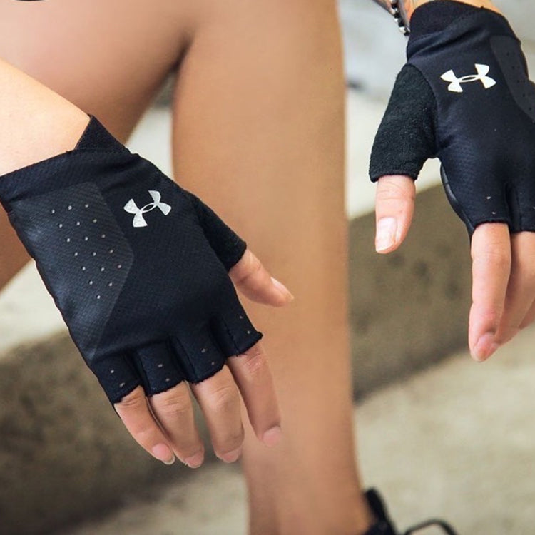 (WMNS) Under Armour Light Training Gloves 'Black' 1329326