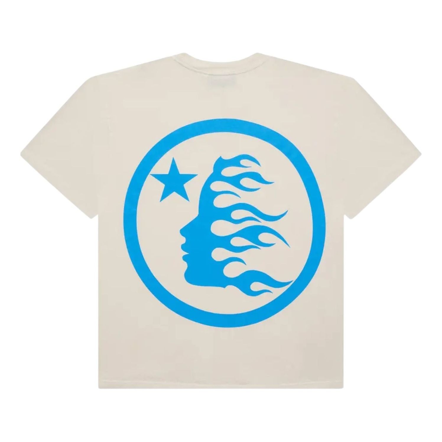Hellstar Classic T-Shirt Regular Print 'White Blue' HSCC01TEE003-WHBL