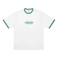 Palace Elipse Ringer T-Shirt 'White' P29ES021
