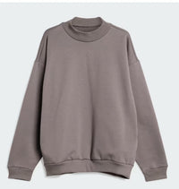 adidas Basketball Crew Sweatshirt Asia Sizing 'Brown' IX1966