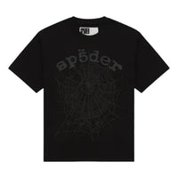 Sp5der Phantom Og Web V2 T-Shirt 'Black' TE034FW25BLK