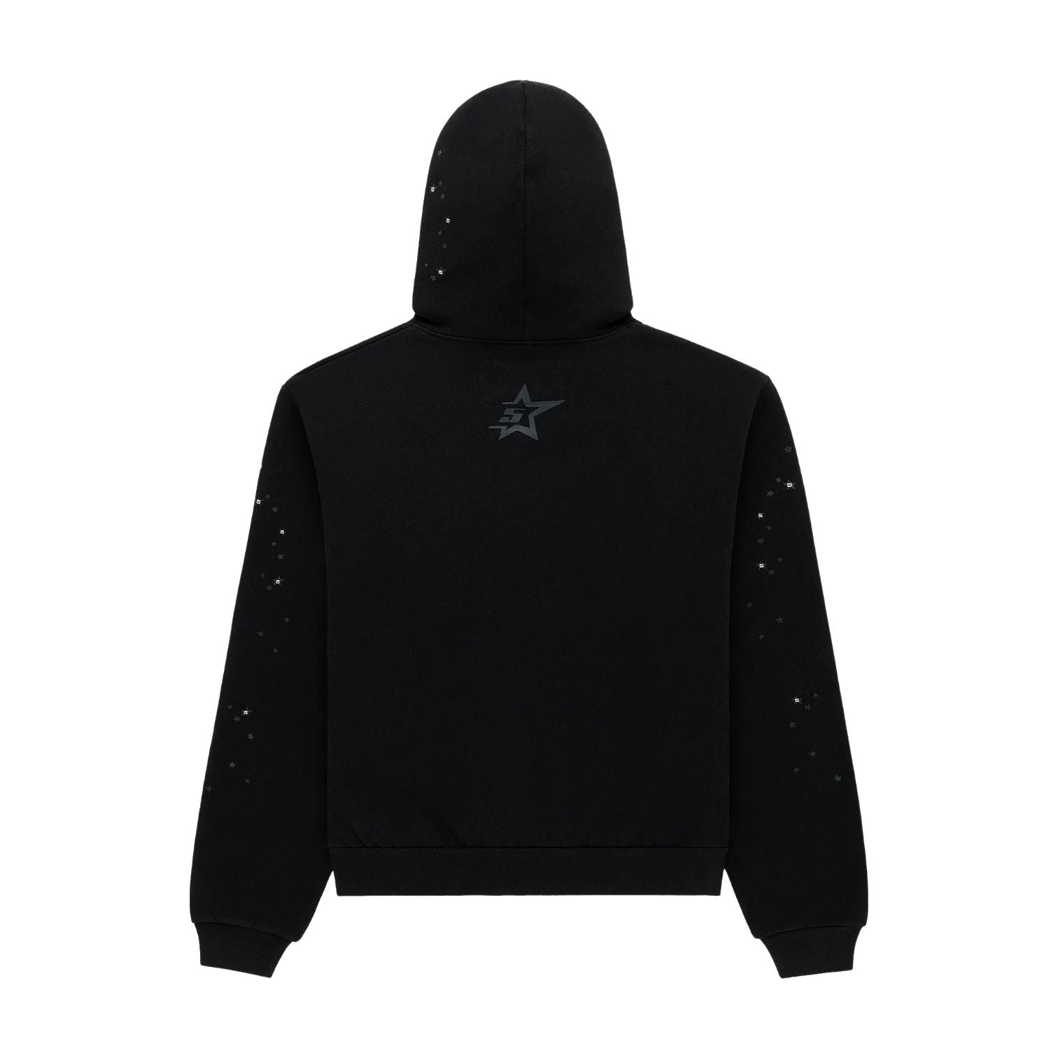 Sp5der Rhinestone Punk V2 Hoodie 'Black' ST041SS26BLK