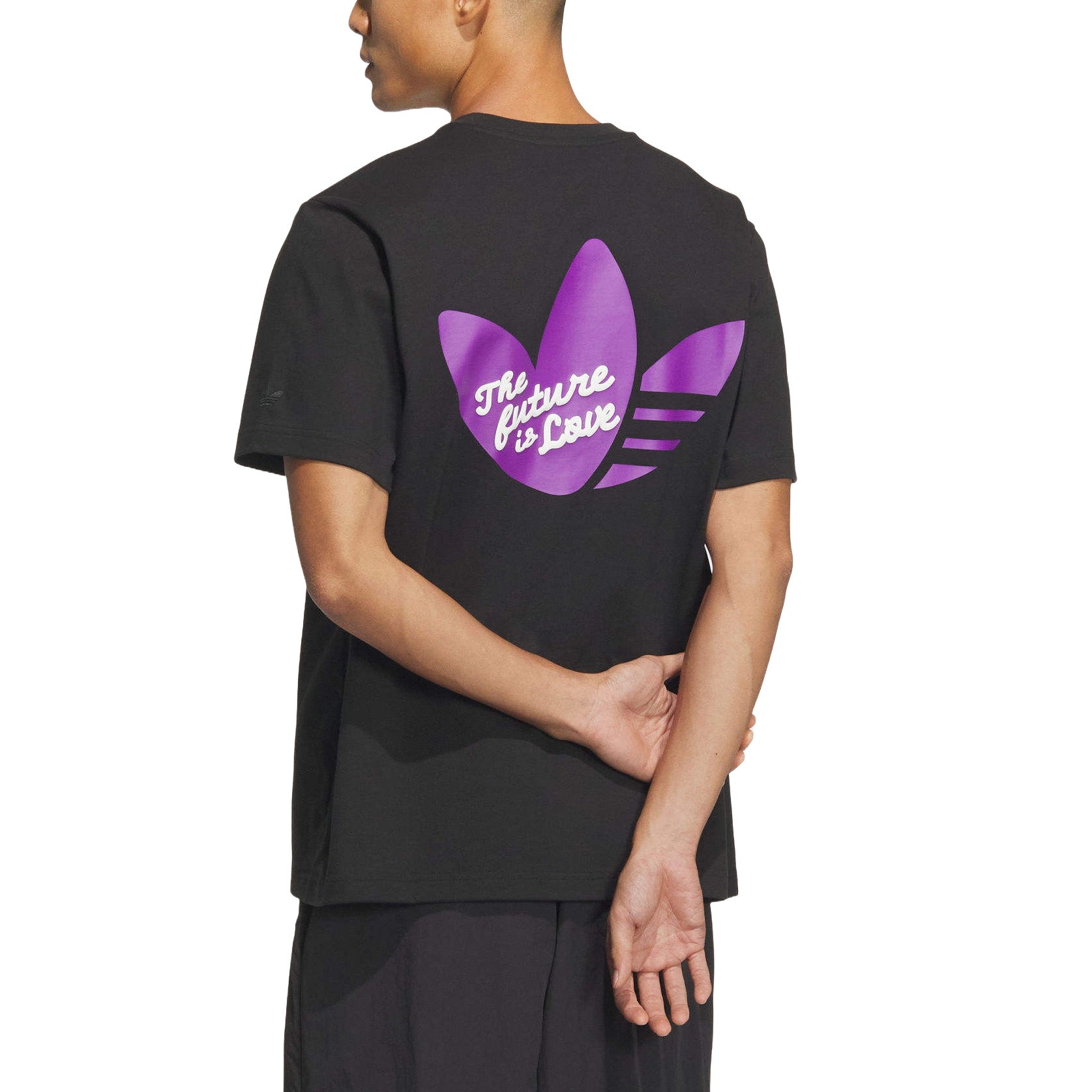 adidas Chinese ValentineAsia Sizing 's Day Graphic T-Shirt 'Black' JM7291