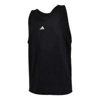 adidas Basketball Legends Tank Top Asia Sizing 'Black' IN2566