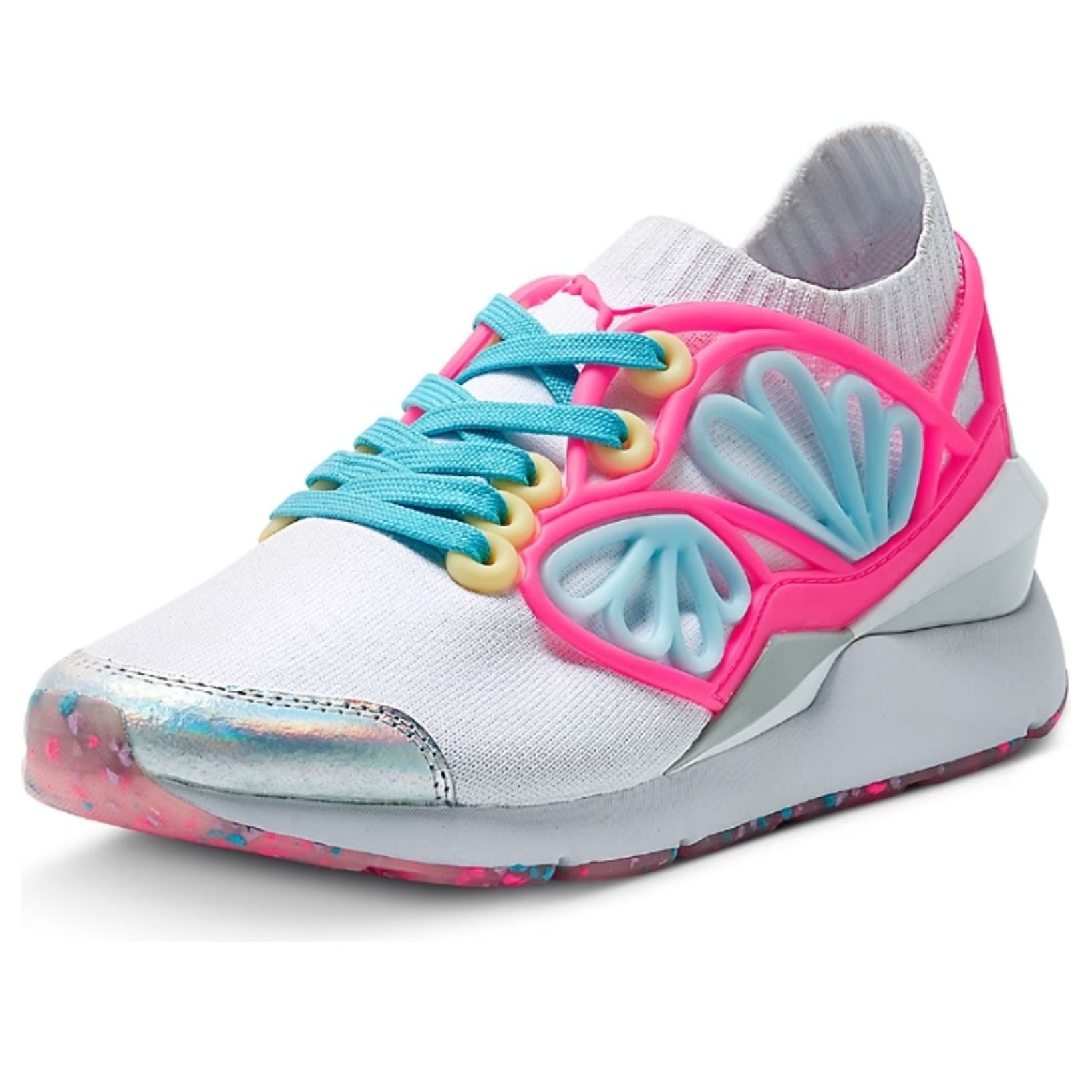 (WMNS) PUMA Pearl Cage Sophia Webster 'White Pink' 364707-01