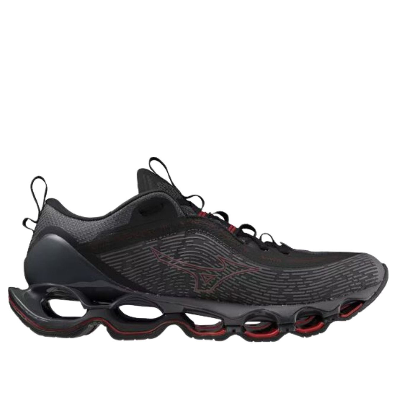 Mizuno Wave Prophecy 13 'Dark Grey Red' J1GC240052