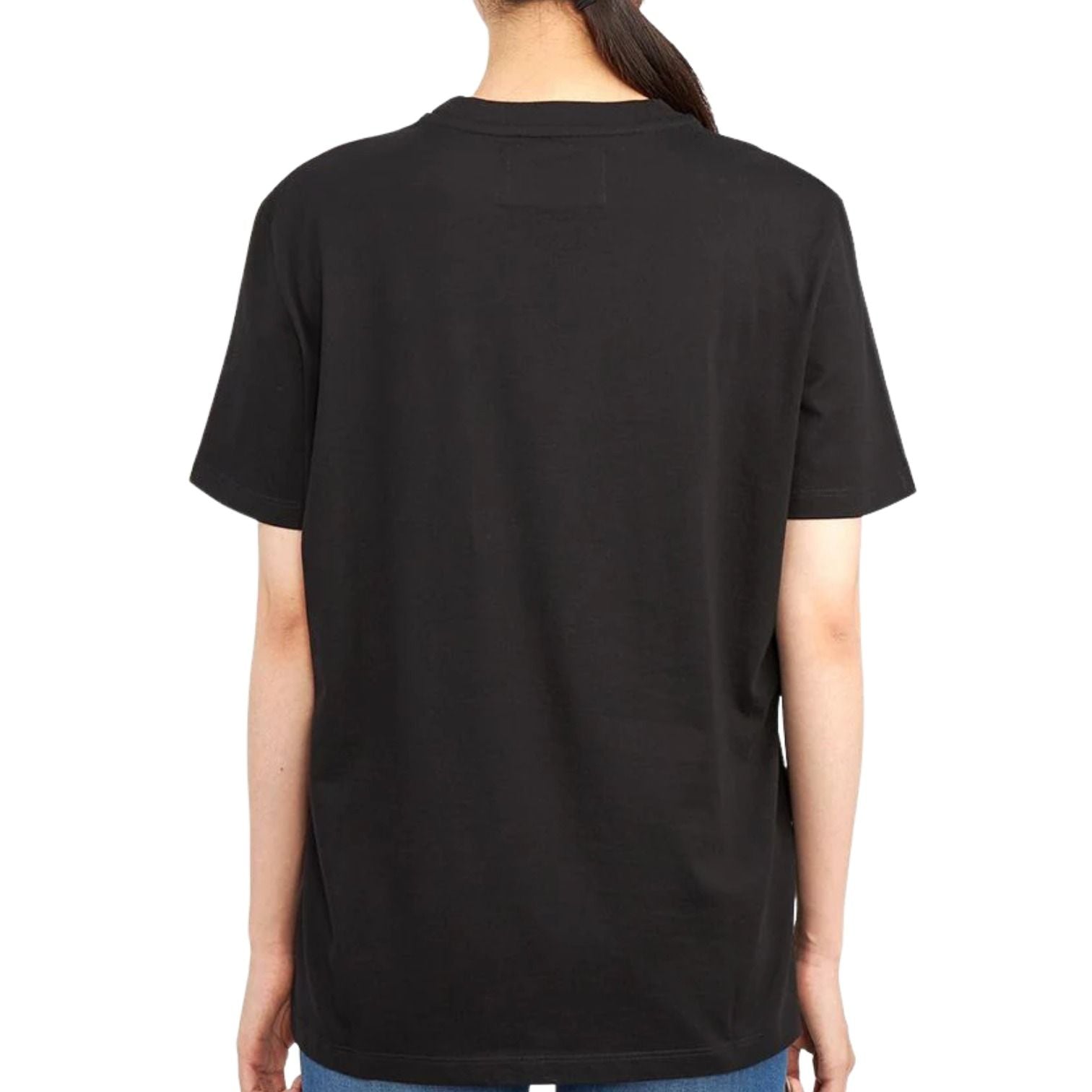 (WMNS) Golden Goose Short Sleeve T-Shirt 'Black' GWP01220-P000593-90100