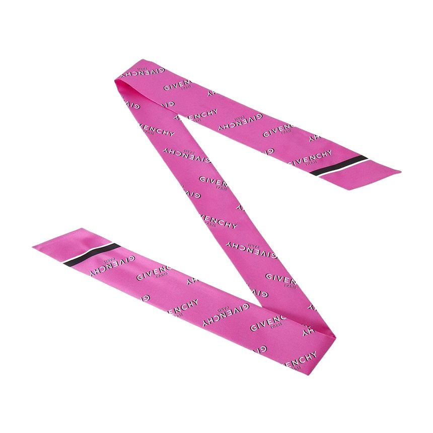 (WMNS) Givenchy SS26 GIVENCHY Shadow Bicolor Bandeau in Silk 'Fuchsia' BG00P3G002-675