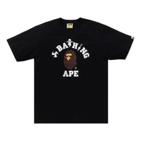 A Bathing Ape Ninja College Tee 'Black' 1K72-110-132-BLACK