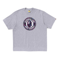 A Bathing Ape Camo Busy Works Relaxed Fit Tee 'Gray' 1K80-110-324-GRAY