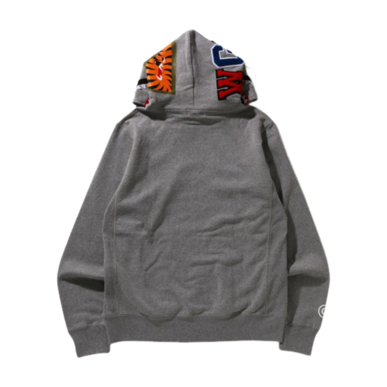 A Bathing Ape Shark Pullover Hoodie 'Gray' 1K80-114-013-GRAY