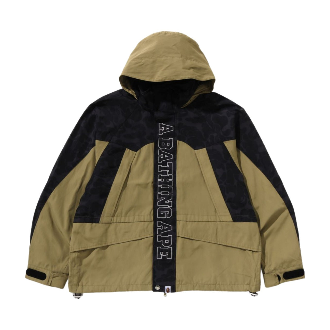 A Bathing Ape Camo Panel Snowboard Jacket 'Olivedrab' 1K80-140-324-OLIVE