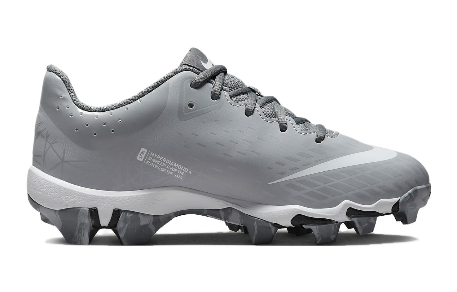 (GS) Nike Hyperdiamond 4 Keystone GG 'Wolf Grey' CZ5919-012