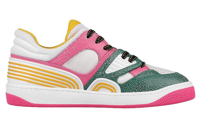 (WMNS) Gucci Basket 'Pink Green White' 725905-AABB6-3152