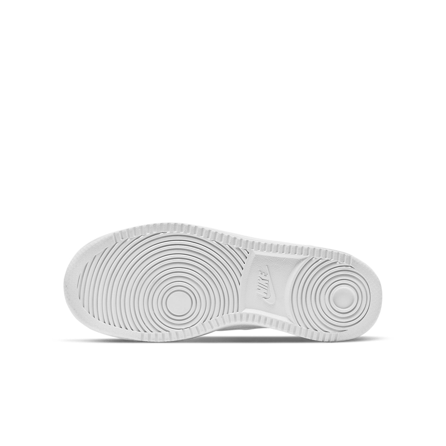 (GS) Nike Court Borough Low 'All White' AV3171-100