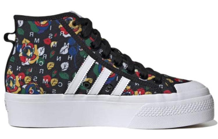 (WMNS) adidas x Rich Mnisi Nizza Platform Mid 'Pop-Art Roses' GZ4304