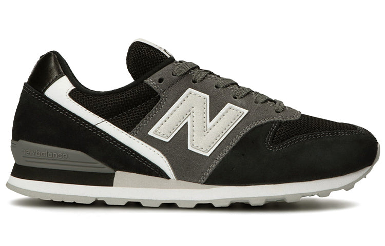 (WMNS) New Balance 996 Series Retro Low Tops Black Gray WL996FB2