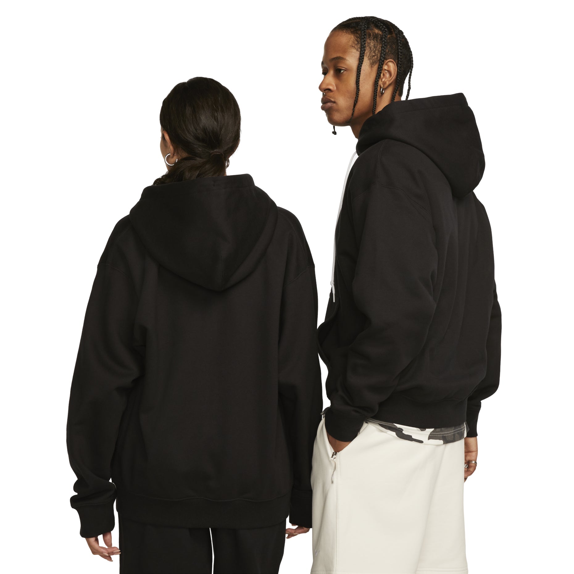 Nike Solo Swoosh Men's Full-Zip Hoodie 'Black' DR0403-010