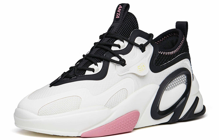 (WMNS) ANTA AT91 'White Black Pink' 122218072-2