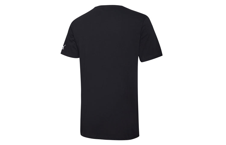 PUMA Athleisure Casual Sports Short Sleeve Black 598938-01