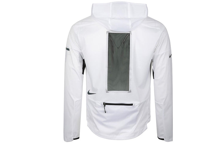 Men's Nike Tech Pack Running Logo White Jacket CT2382-100