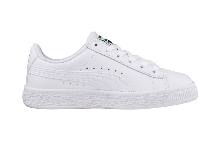 (PS) PUMA Basket Classic Kid's Trainers White 364504-04
