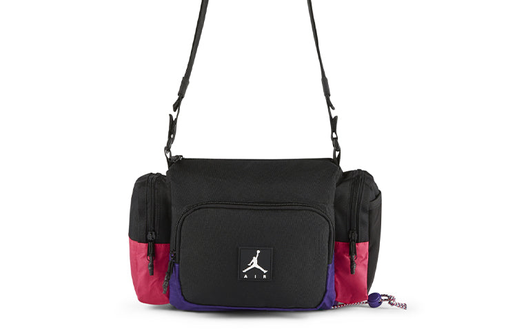 Air Jordan Logo Crossbody Bag 'Black Red' DD3029-010