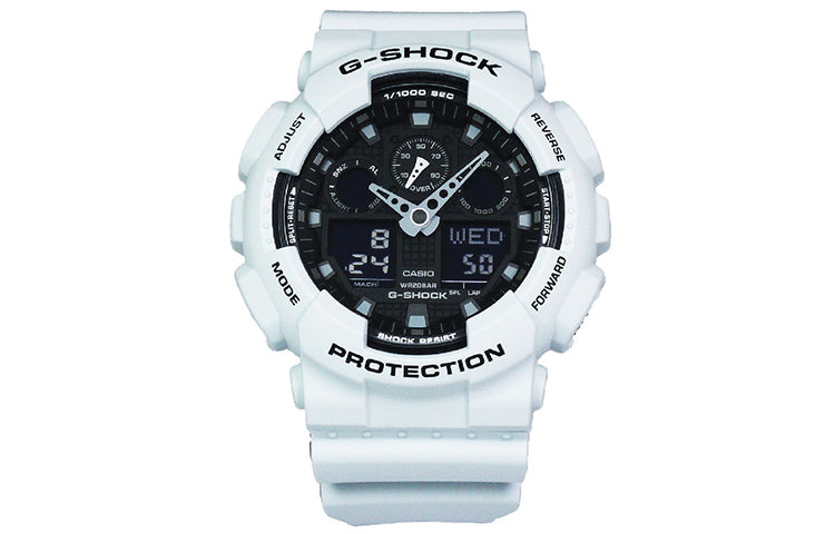 CASIO G-Shock Analog-Digital 'White' GA-100L-7A
