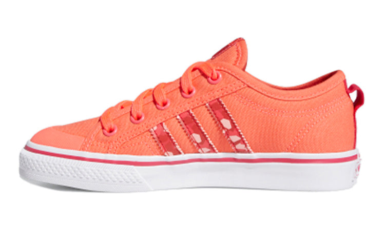 (GS) adidas Nizza J 'Orange White' FW0654