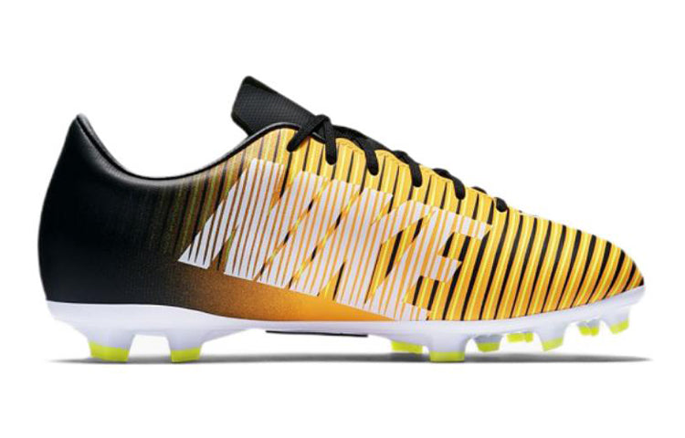(GS) Nike Mercurial Victory VI FG 'Black Yellow White' 831945-801