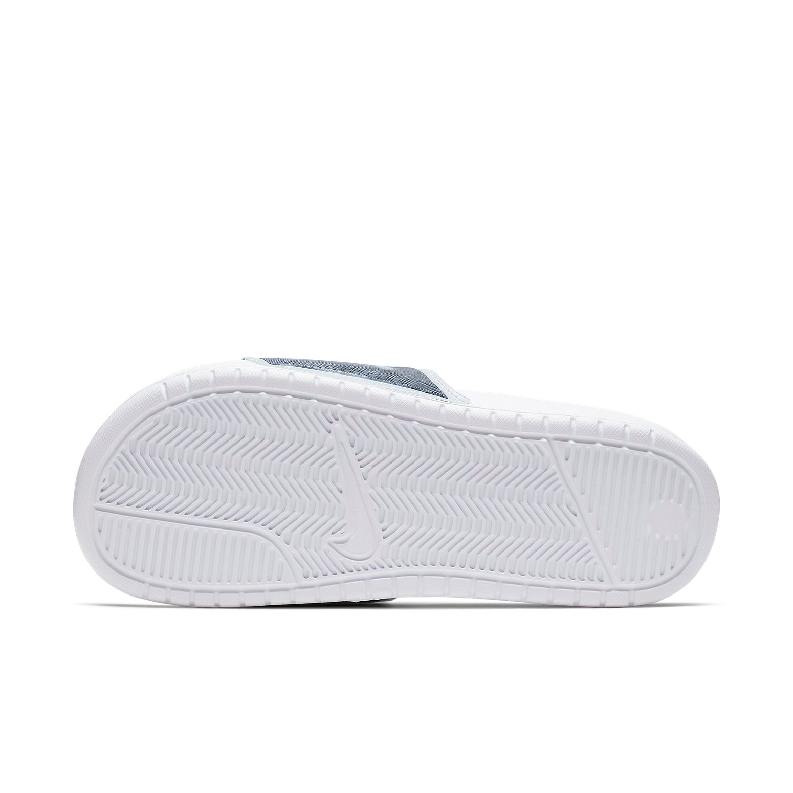 (WMNS) Nike Benassi LX White Blue Slippers 'White Blue' BQ5173-100