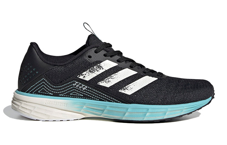 (GS) adidas SL20 Primeblue J 'Black White Blue' FU6950