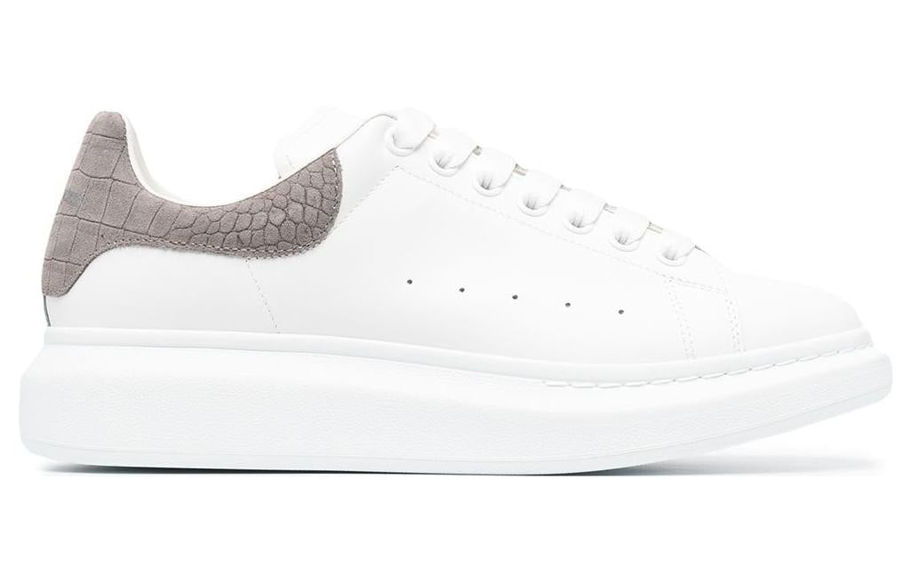 Alexander McQueen Oversized Sneaker 'Lead Crocodile Suede' 625162WHZ4K9597
