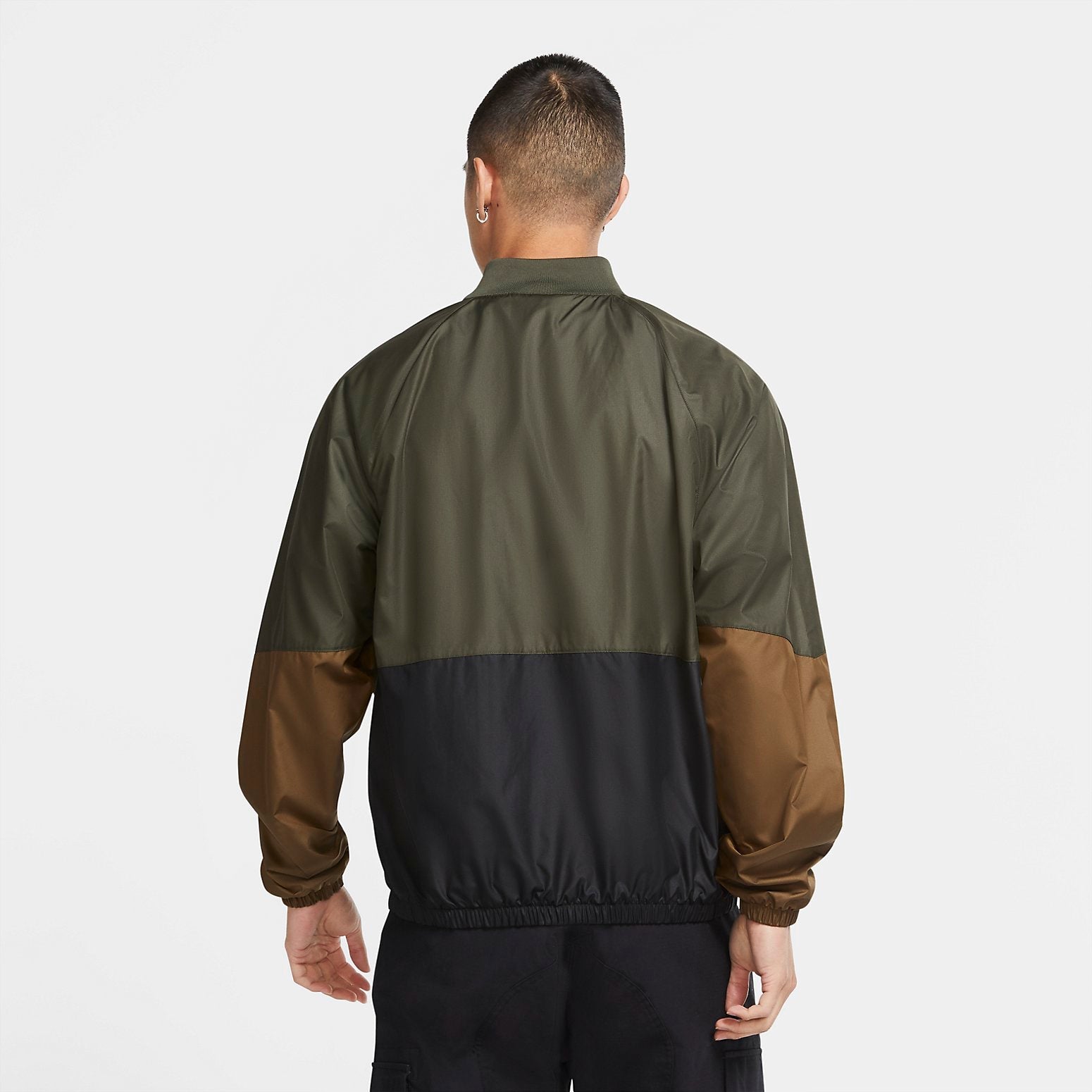 Nike SB Jacket Skateboard Casual Windproof 'Green Brown Black' CK5246-325