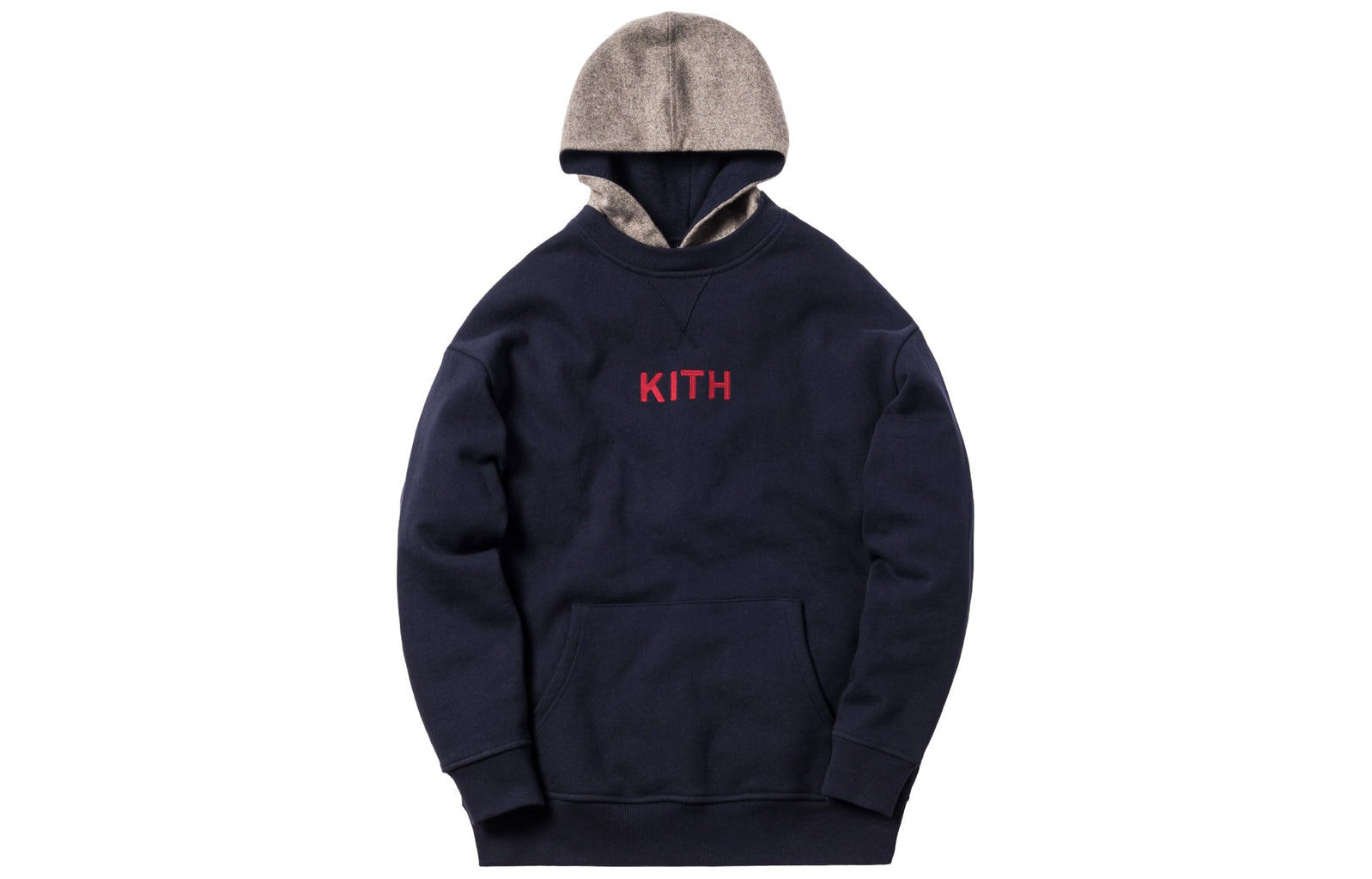KITH x Bergdorf Goodman Classic Logo Williams 2 Hoodie 'Navy' KH-FW18-005