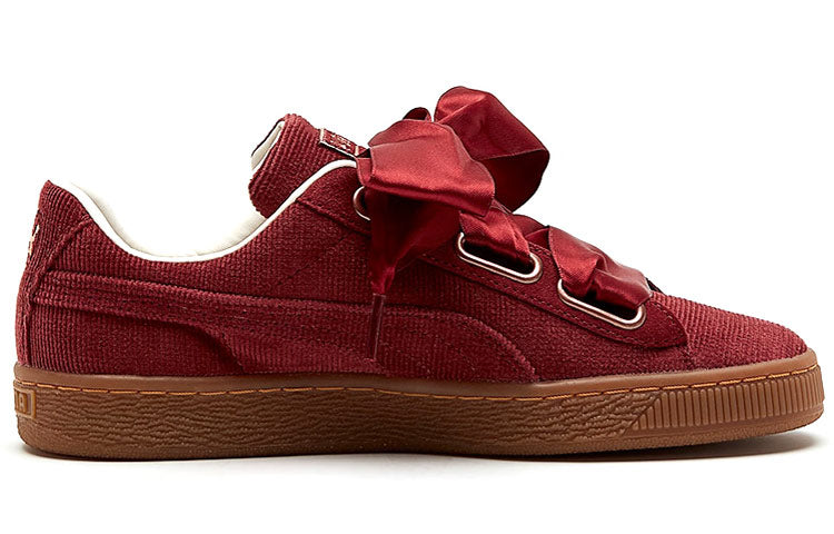 (WMNS) PUMA Basket Heart Corduroy 366729-02