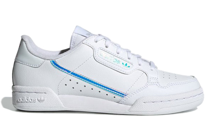 (GS) adidas Continental 80 J 'White Iridescent' EE6471