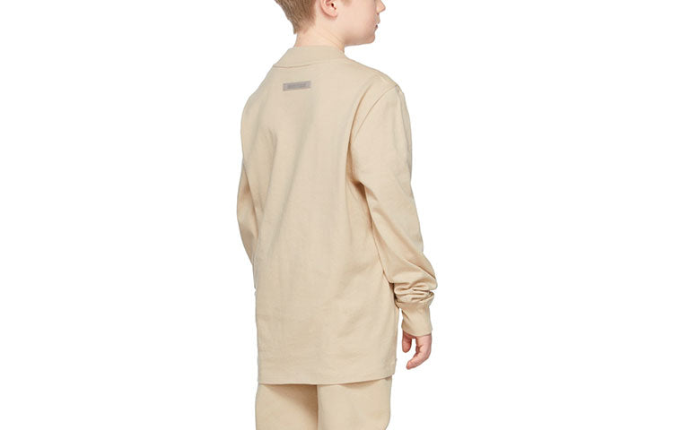 (GS) Fear of God Essentials FW21 Beige/Linen Long Sleeve T-Shirt FOG-FW21-135