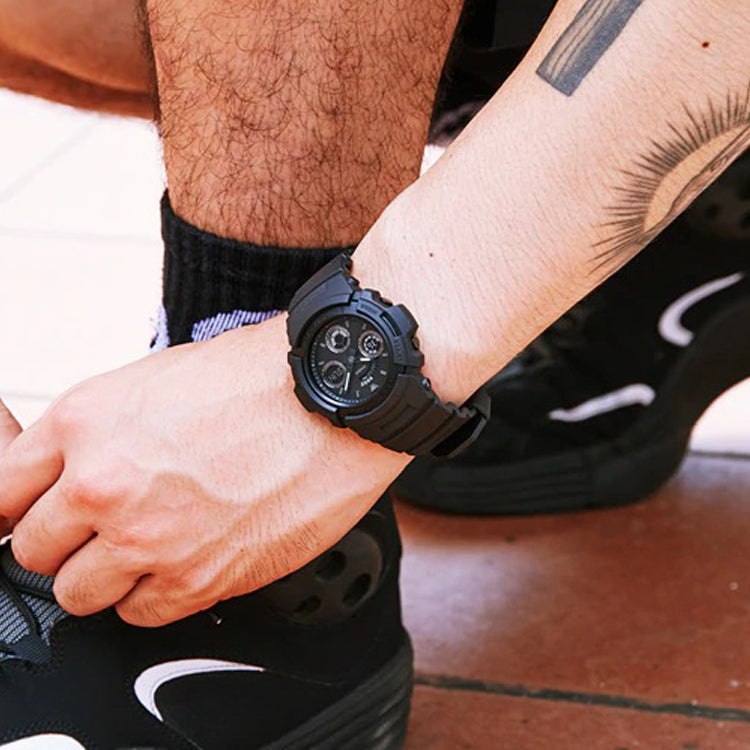 CASIO G-Shock Analog-Digital 'Black' AW-591BB-1A