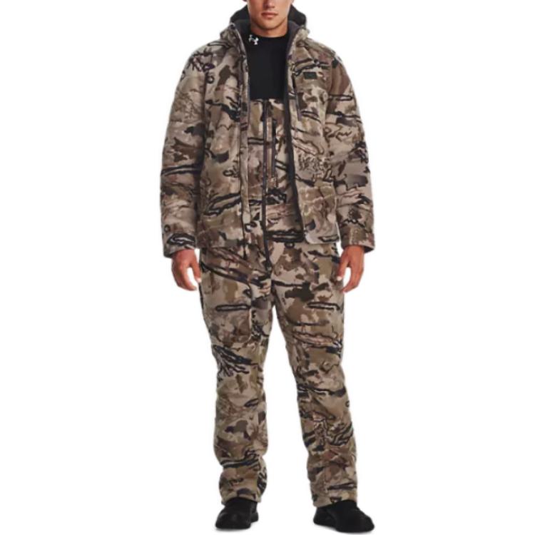 Under Armour Rut Windproof Bib 'Camo Black' 1378818-994