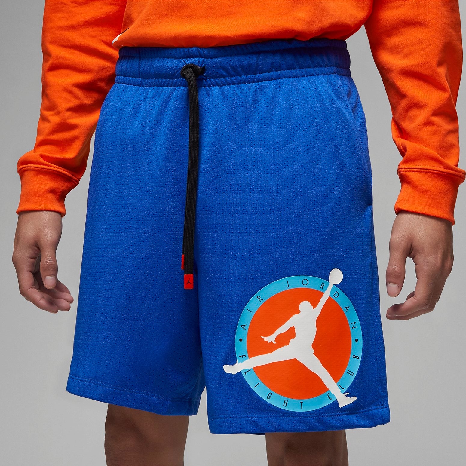 Air Jordan Flight MVP Mesh Shorts 'Blue Orange' DV7602-480