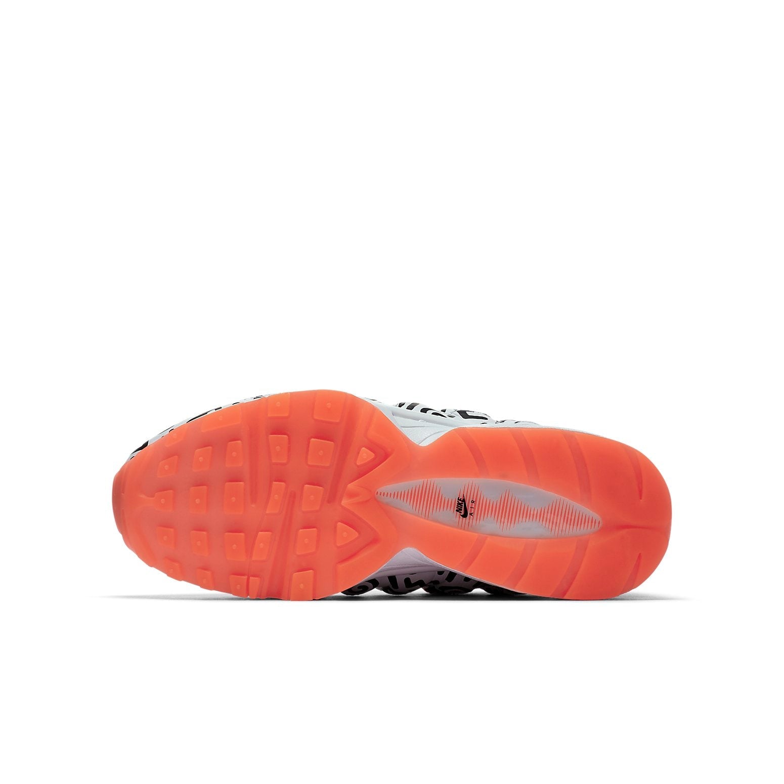 (GS) Nike Air Max 95 'White Black Crimson' AH3808-100